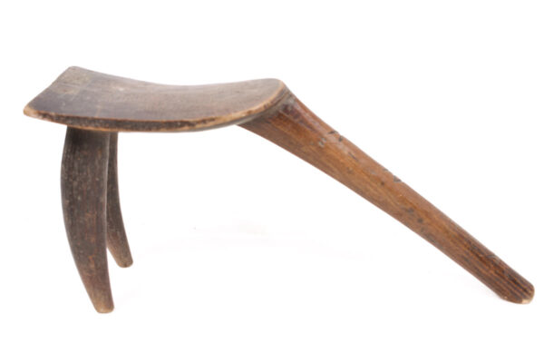 Stool - Wood - Lobi - Burkina Faso