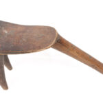 Stool - Wood - Lobi - Burkina Faso
