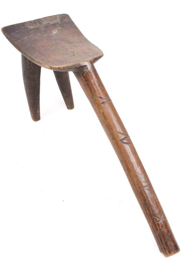 Stool - Wood - Lobi - Burkina Faso