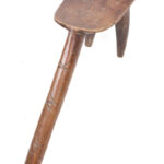 Stool - Wood - Lobi - Burkina Faso