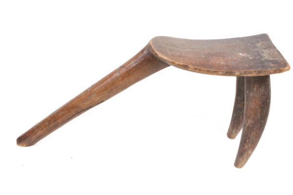 Stool - Wood - Lobi - Burkina Faso
