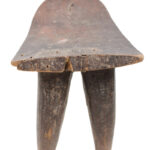 Stool - Wood - Lobi - Burkina Faso
