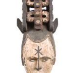 Mask - Wood - Agbogho Mmwo - Igbo / Ibo - Nigeria