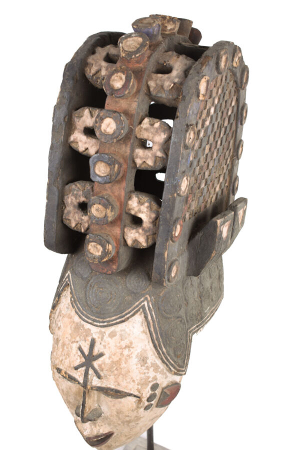 Mask - Wood - Agbogho Mmwo - Igbo / Ibo - Nigeria