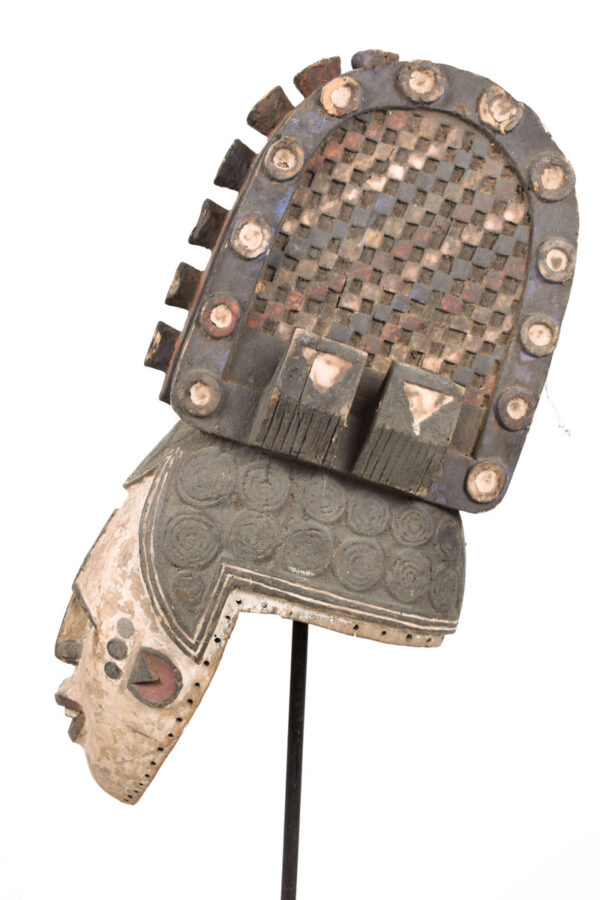 Mask - Wood - Agbogho Mmwo - Igbo / Ibo - Nigeria