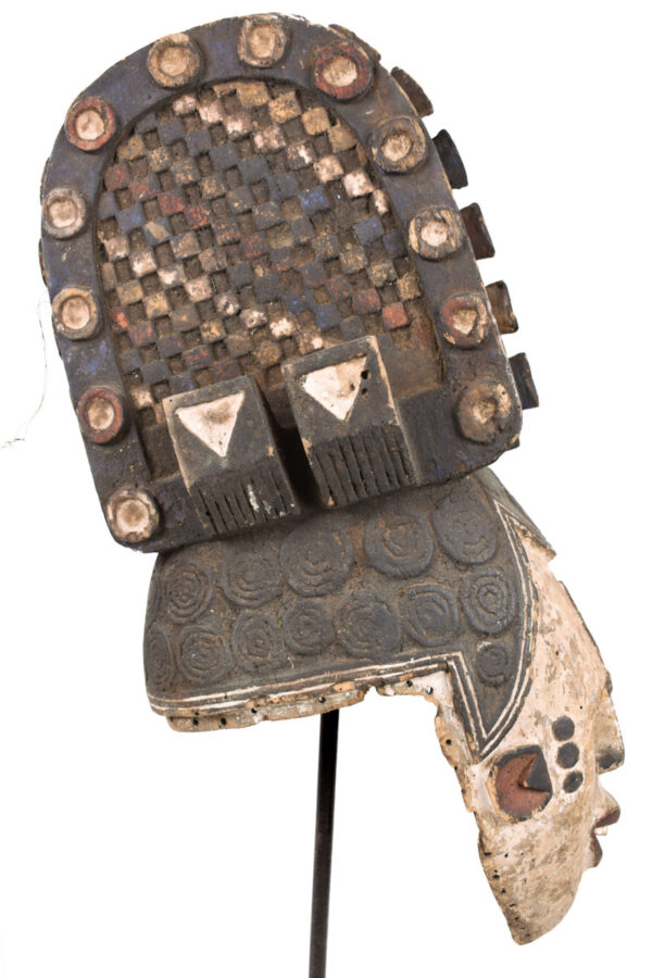 Mask - Wood - Agbogho Mmwo - Igbo / Ibo - Nigeria