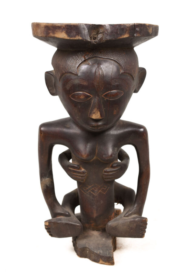 Stool - Wood - Kuba - DR Congo