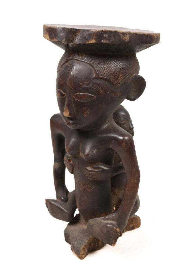 Stool - Wood - Kuba - DR Congo
