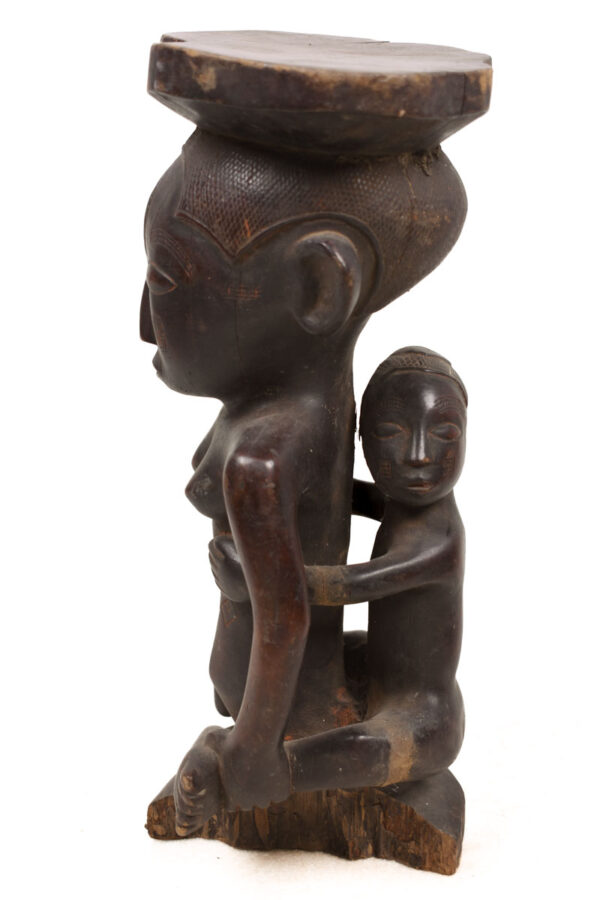 Stool - Wood - Kuba - DR Congo