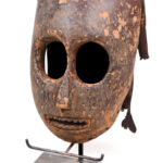 Mask - Wood - Kumu - DR Congo