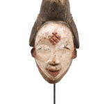 Initiation mask - Wood - Punu - Gabon