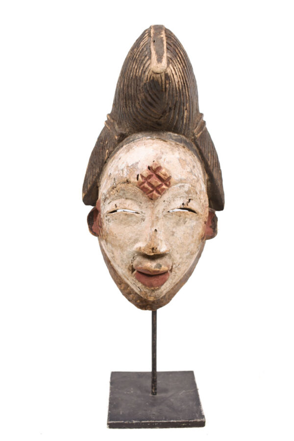 Initiation mask - Wood - Punu - Gabon