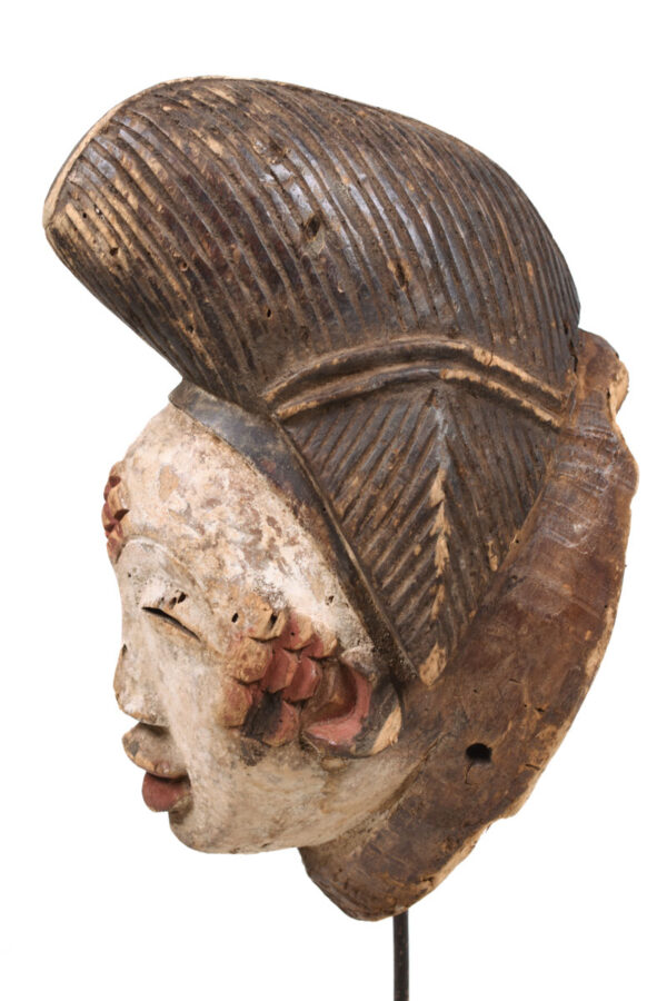 Initiation mask - Wood - Punu - Gabon
