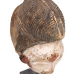 Initiation mask - Wood - Punu - Gabon