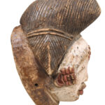 Initiation mask - Wood - Punu - Gabon