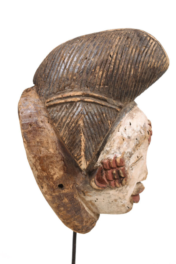 Initiation mask - Wood - Punu - Gabon
