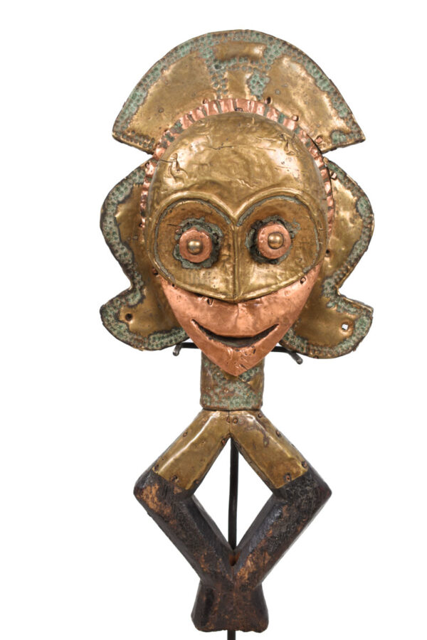 Reliquary - Copper, Wood - Mahongwe - Bakota - Gabon