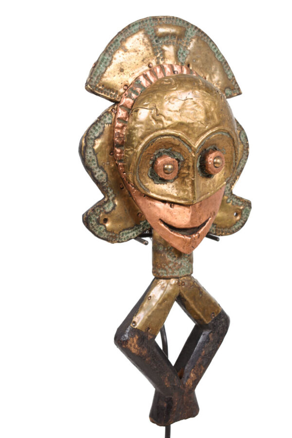 Reliquary - Copper, Wood - Mahongwe - Bakota - Gabon