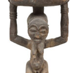 Stool - Wood - Luba - DR Congo