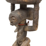 Stool - Wood - Luba - DR Congo