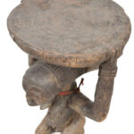 Stool - Wood - Luba - DR Congo
