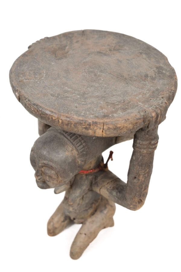 Stool - Wood - Luba - DR Congo