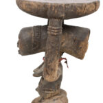 Stool - Wood - Luba - DR Congo