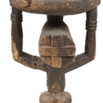 Stool - Wood - Luba - DR Congo