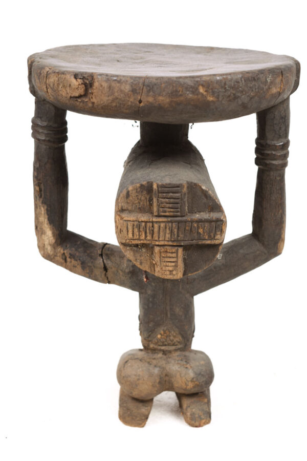 Stool - Wood - Luba - DR Congo