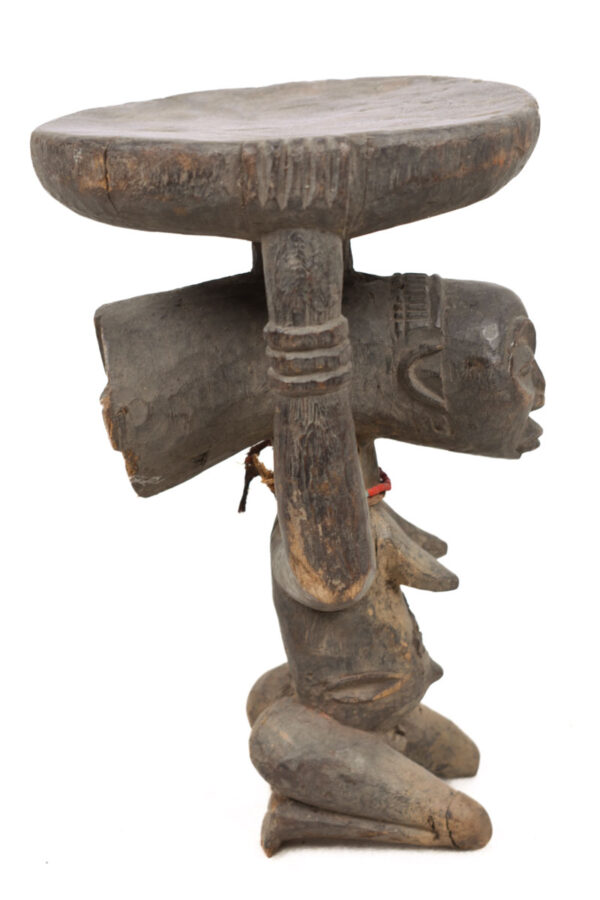 Stool - Wood - Luba - DR Congo