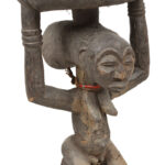 Stool - Wood - Luba - DR Congo