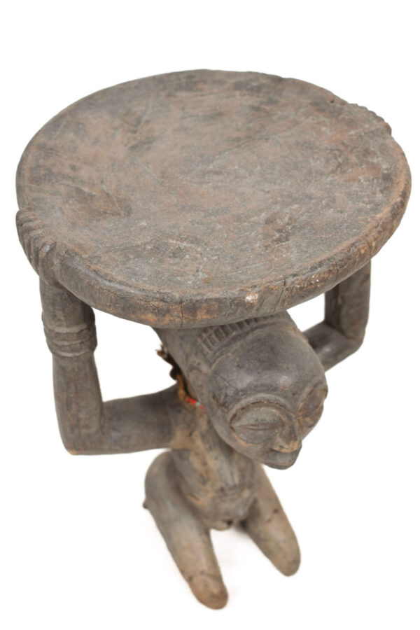 Stool - Wood - Luba - DR Congo
