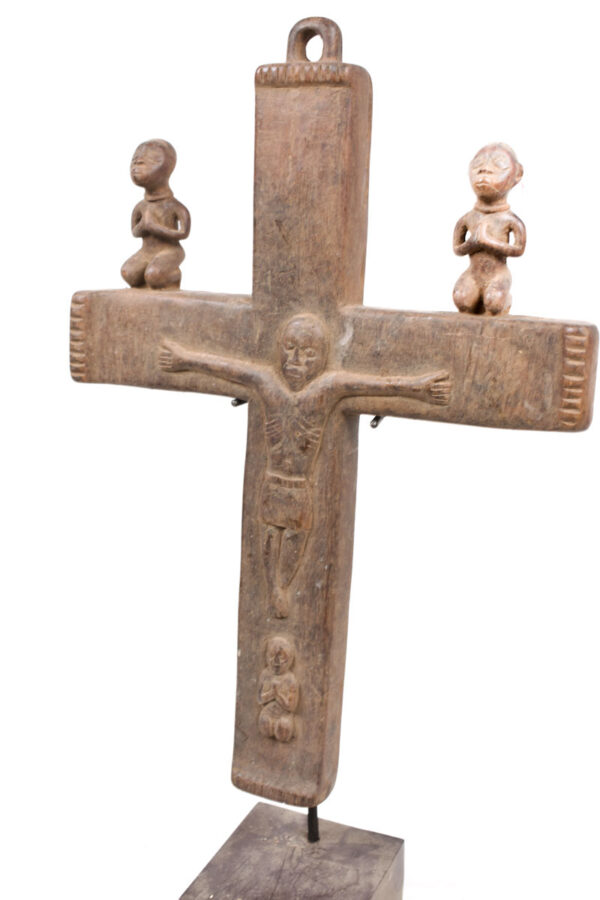 Crucifix - Wood - Bakongo - Congo