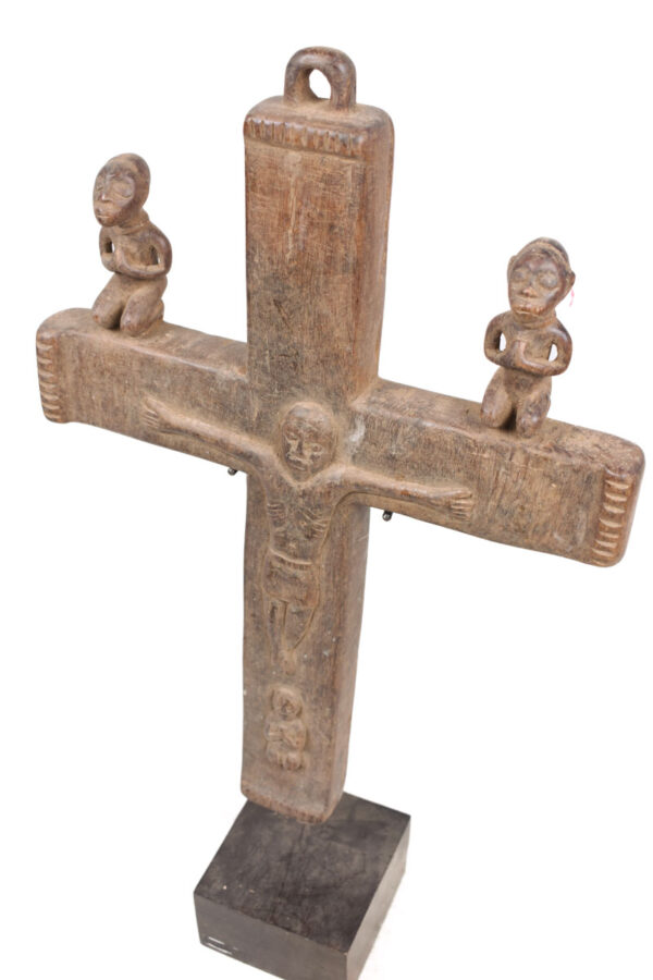 Crucifix - Wood - Bakongo - Congo