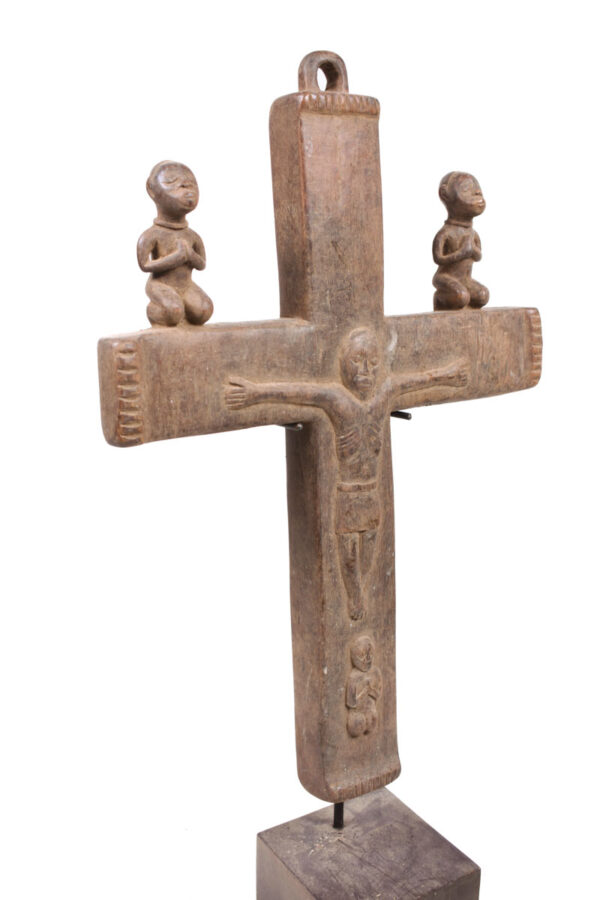 Crucifix - Wood - Bakongo - Congo