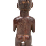 Figure - Wood, Glass - Bakongo Vili - Congo
