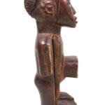 Figure - Wood, Glass - Bakongo Vili - Congo