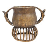 Gold dust pot - Bronze - Asante - Ghana