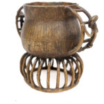 Gold dust pot - Bronze - Asante - Ghana