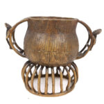 Gold dust pot - Bronze - Asante - Ghana