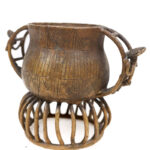 Gold dust pot - Bronze - Asante - Ghana