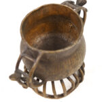 Gold dust pot - Bronze - Asante - Ghana