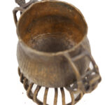 Gold dust pot - Bronze - Asante - Ghana