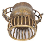 Gold dust pot - Bronze - Asante - Ghana