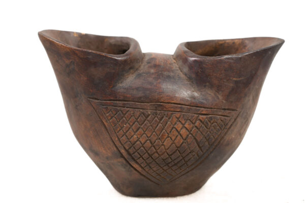 Ceremonial cup - Wood - Suku / Yaka - DR Congo