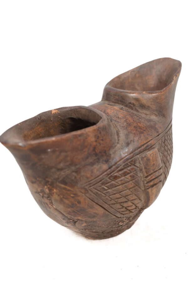 Ceremonial cup - Wood - Suku / Yaka - DR Congo