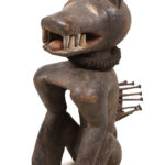 Nkisi Kozo - Nail, Wood - Bakongo - Congo