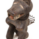 Nkisi Kozo - Nail, Wood - Bakongo - Congo