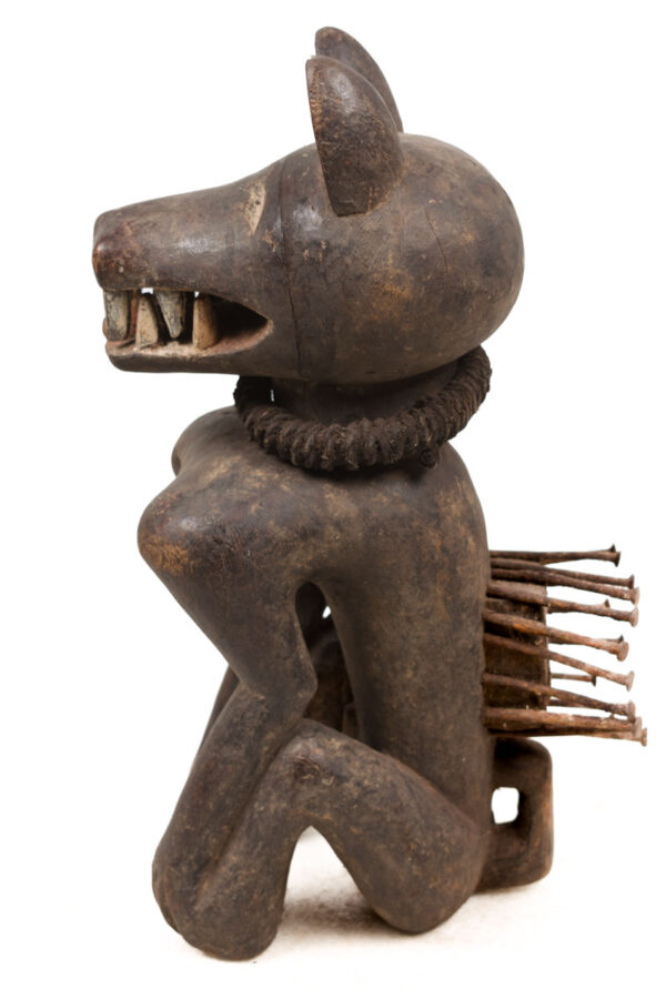 Nkisi Kozo - Nail, Wood - Bakongo - Congo