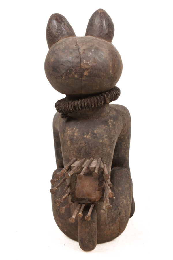Nkisi Kozo - Nail, Wood - Bakongo - Congo